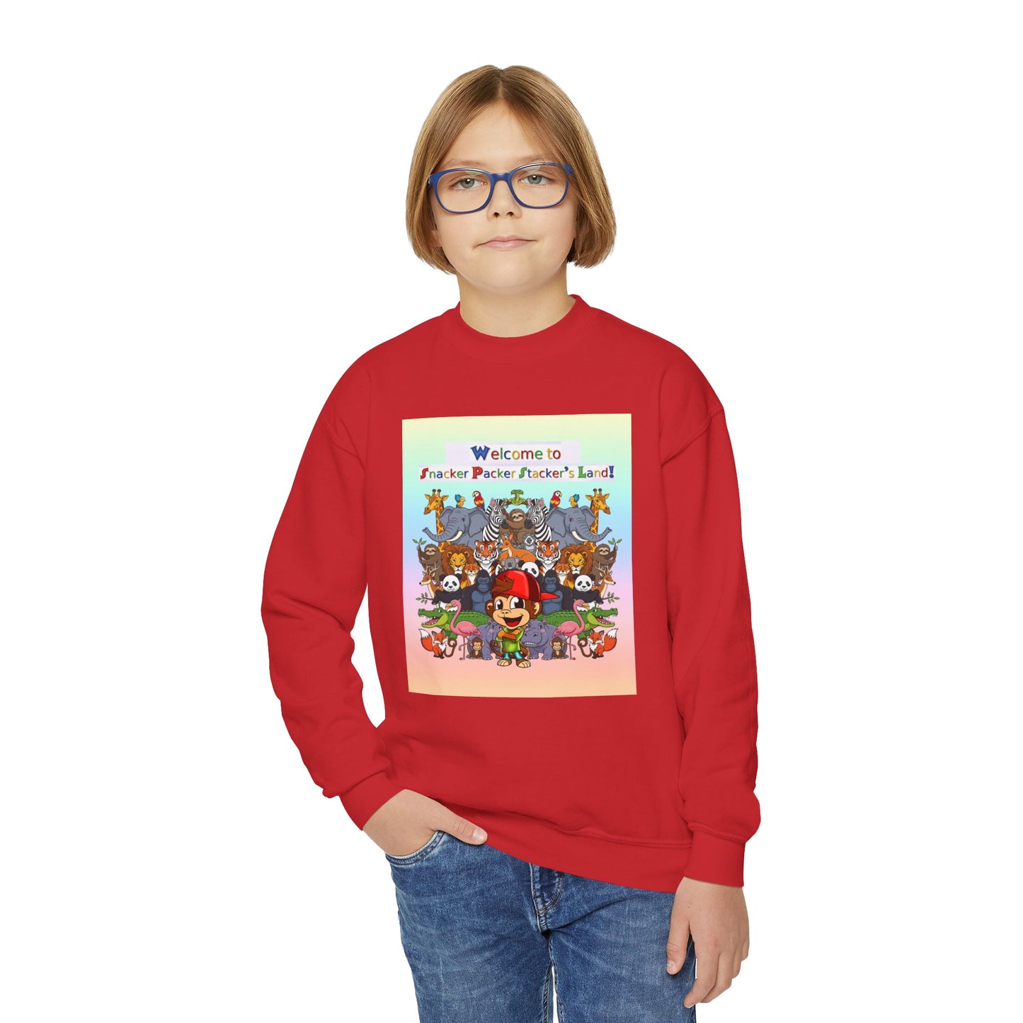 Youth, welcome to the Party Youth Crewneck Sweatshirt