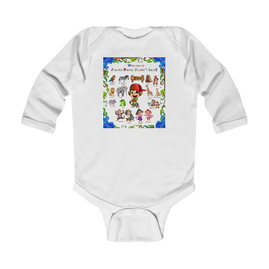 Colorful Infant Long Sleeve Bodysuit, Baby Shower Gift, Cute Baby Clothes, Newborn Outfit, Toddler Apparel