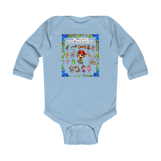 Infant Long Sleeve Bodysuit - Which animal would you love as a pet?