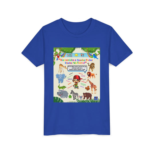 Youth Tee - (Spanish) —Safari de animales, Zoologico