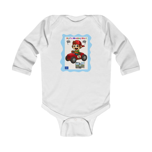 Cute Go Kart Infant Bodysuit - Perfect for Baby Showers & First Birthdays