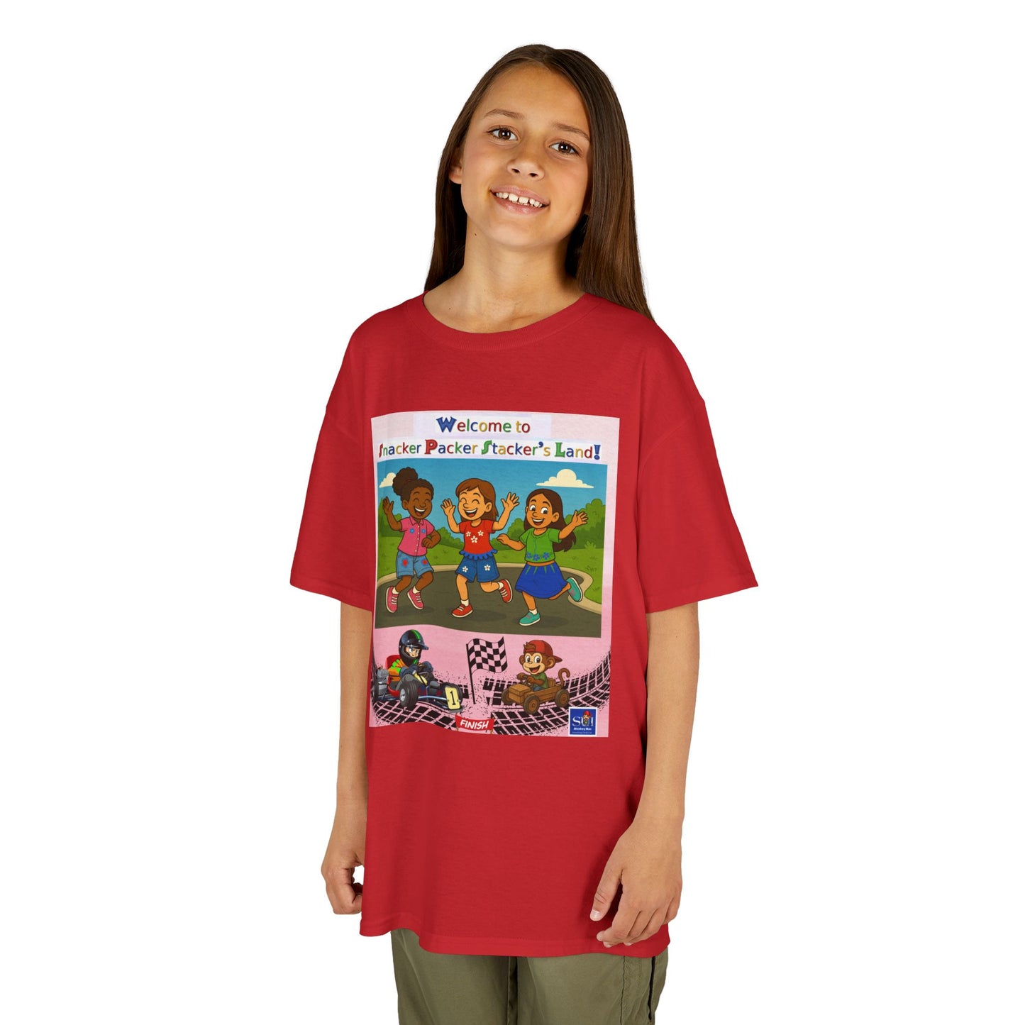 Kids Graphic Tee - Welcome to Snacker Packer's Land