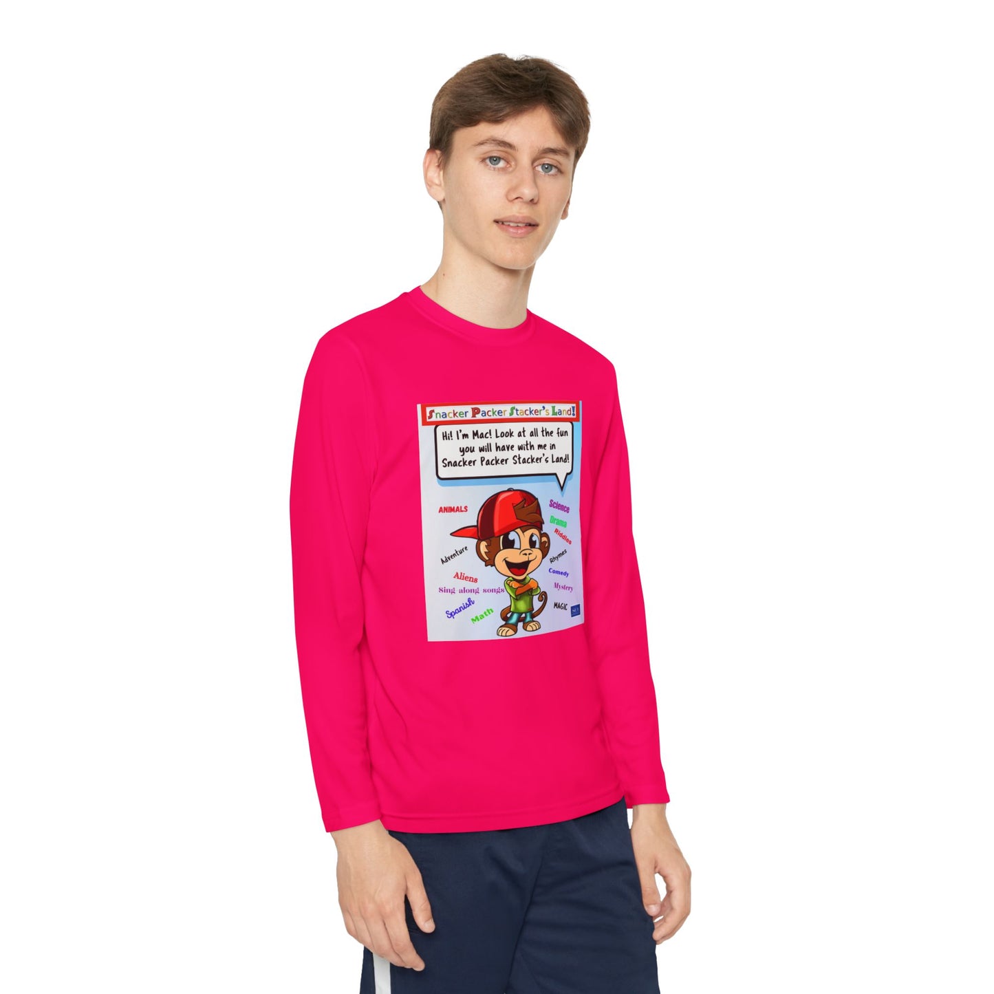 Youth Long Sleeve Funny Teacher Tee