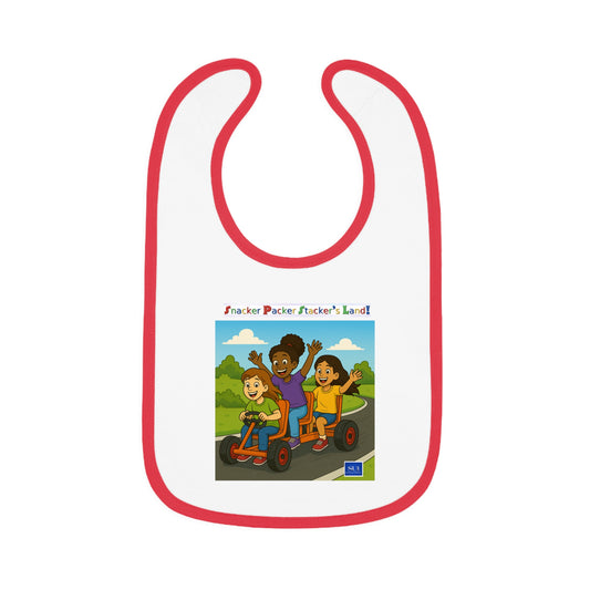 Playful Kids' Jersey Bib with Fun Design