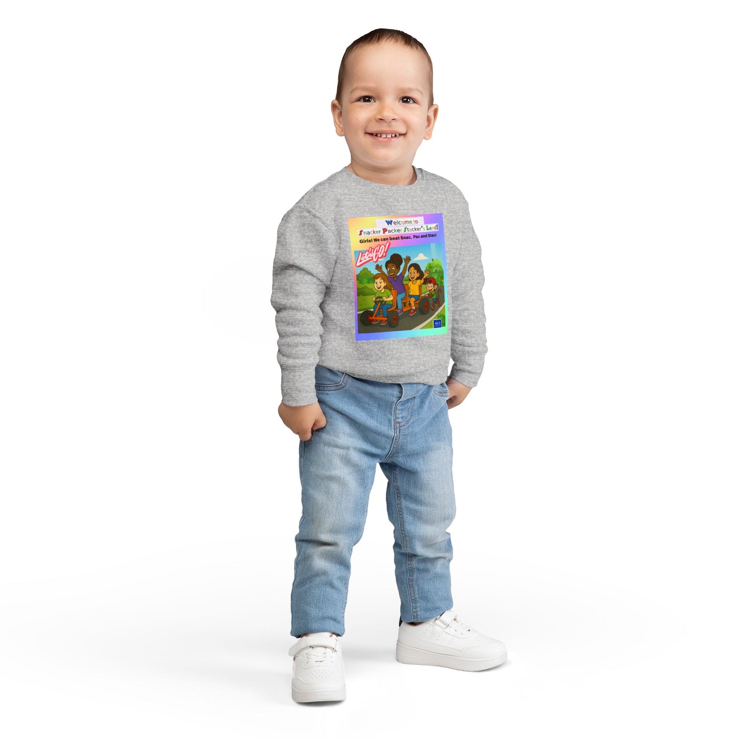 Toddler welcome to Sacker Packer's Land Toddler Sweatshirt - Fun & Playful Kids Apparel