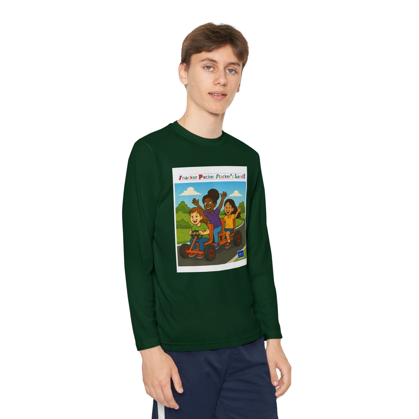 Youth Long Sleeve Tee - Fun Adventures Design