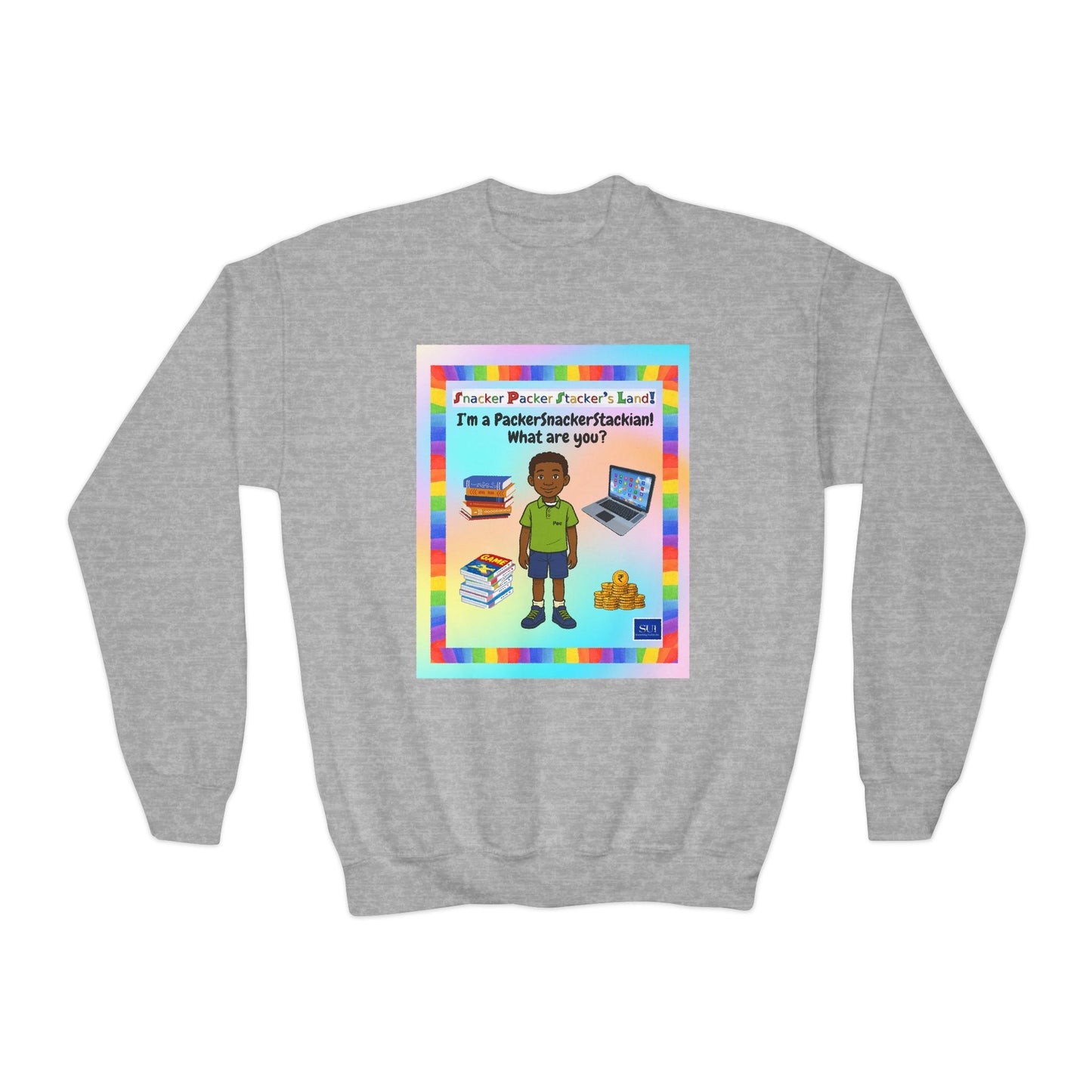 Youth Crewneck Sweatshirt - Perfect for Future Leaders!