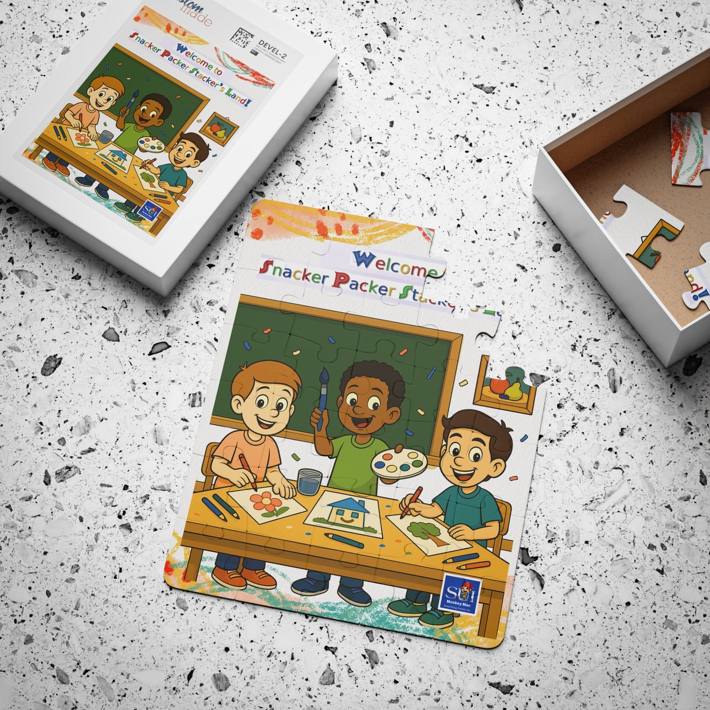 Kids' Puzzle Adventure - 30-Piece Snacker Packer's Land