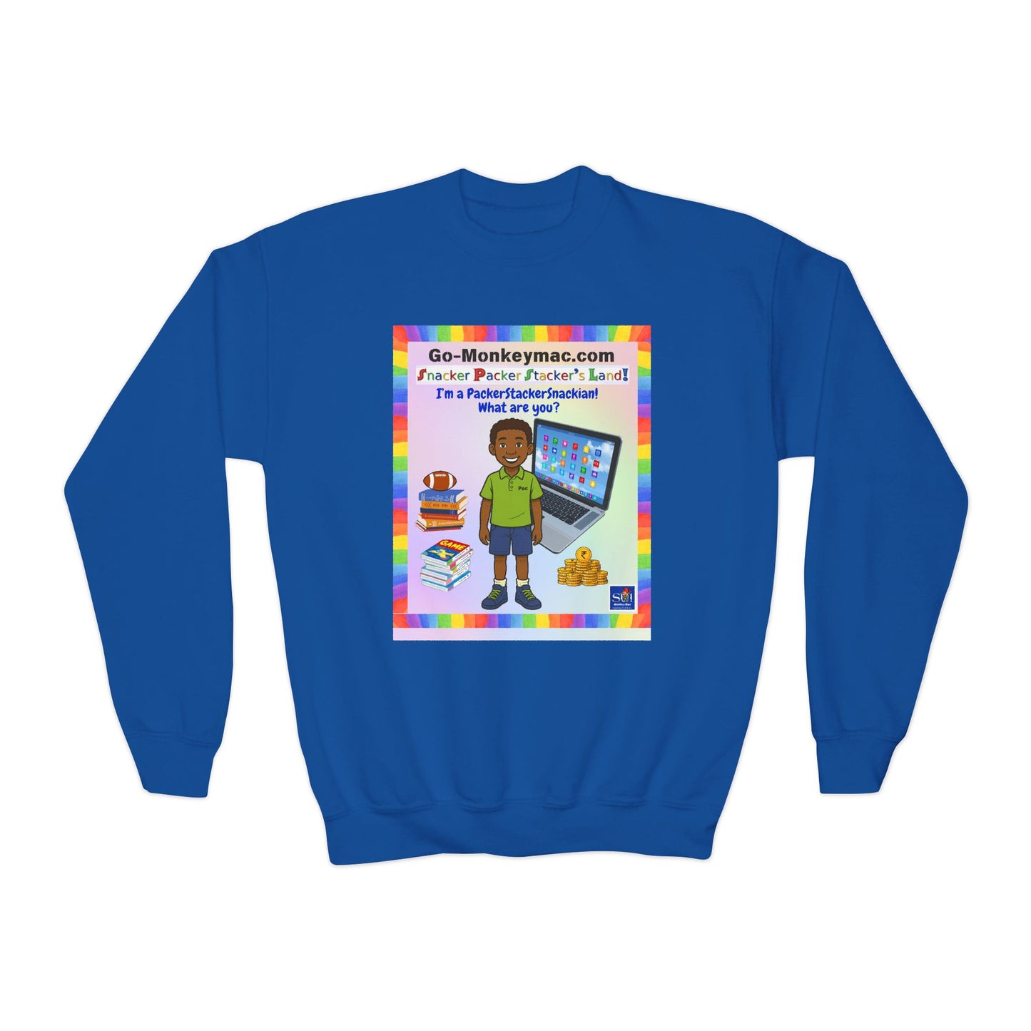 Youth Crewneck Sweatshirt - Perfect for Future Leaders!
