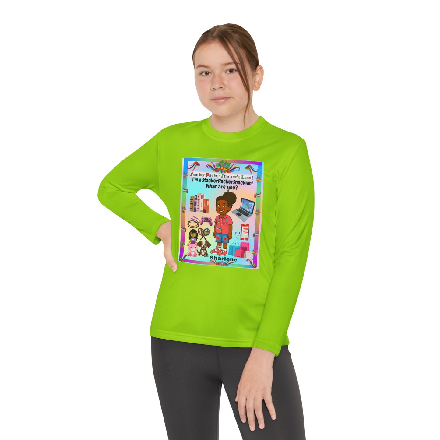 Youth Long Sleeve Tee — I’m a "StackerPackerSnackian!"  What are you?