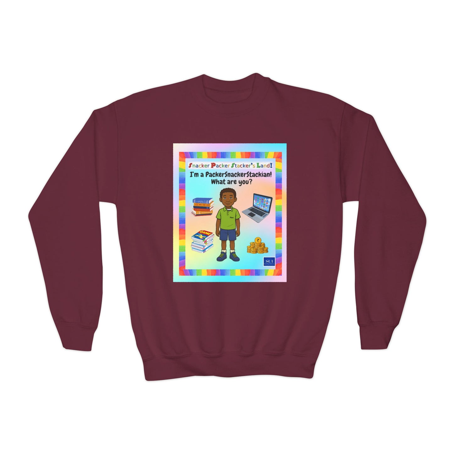 Youth Crewneck Sweatshirt - Perfect for Future Leaders!