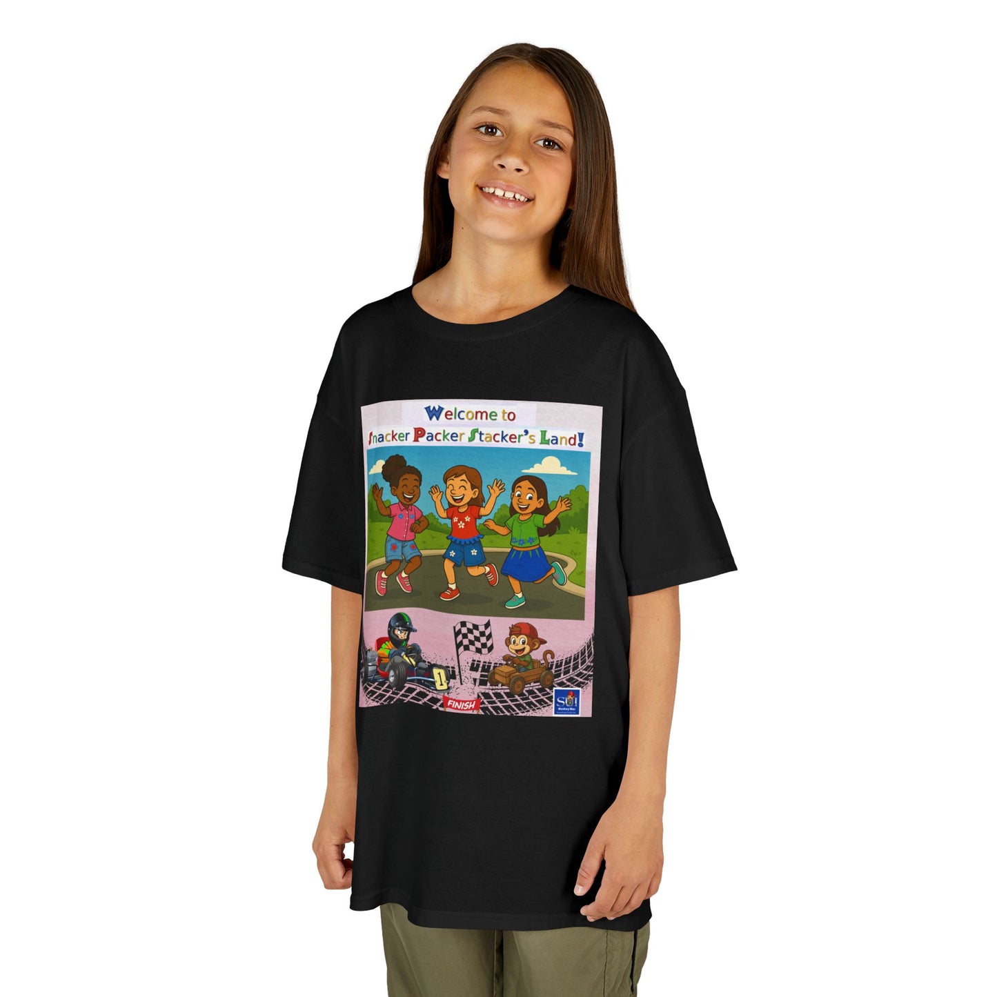 Kids Graphic Tee - Welcome to Snacker Packer's Land