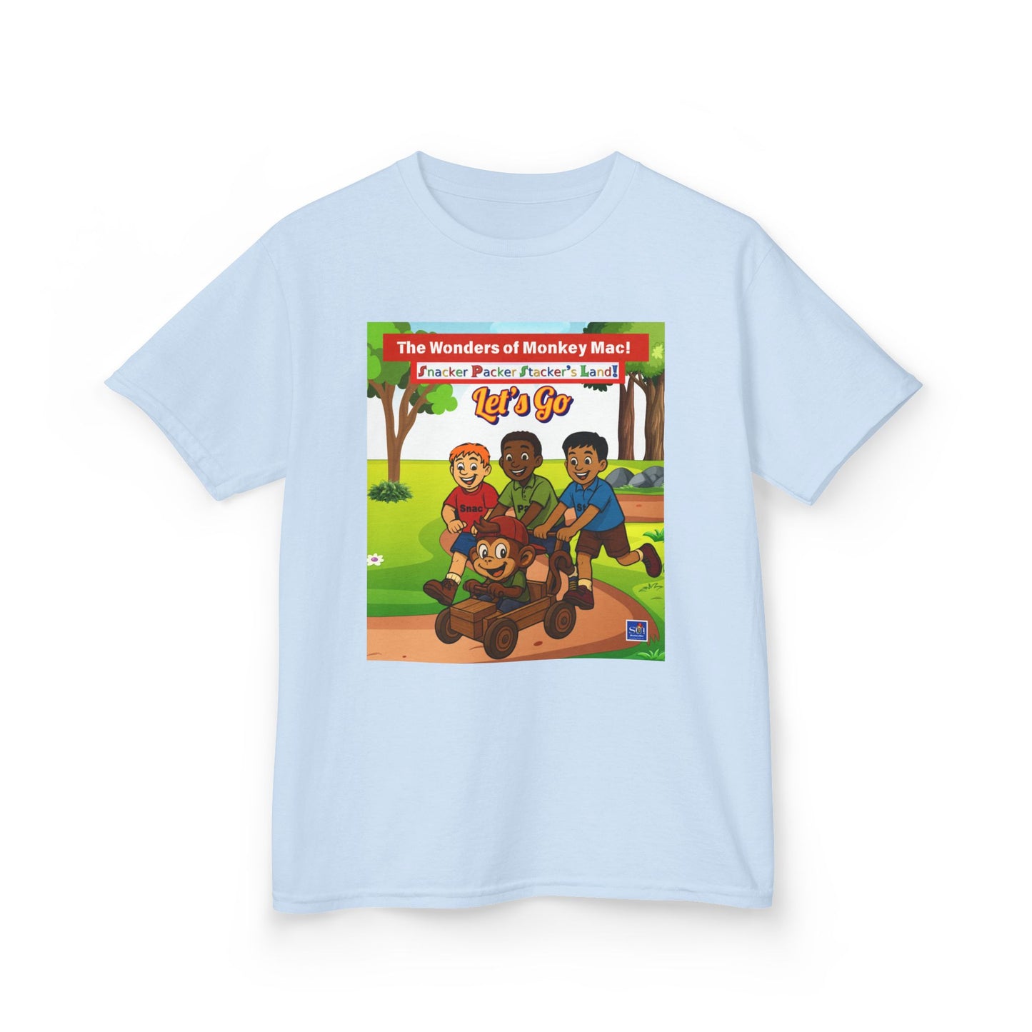 Kids Softstyle Tee - Welcome to Playtime Paradise Design