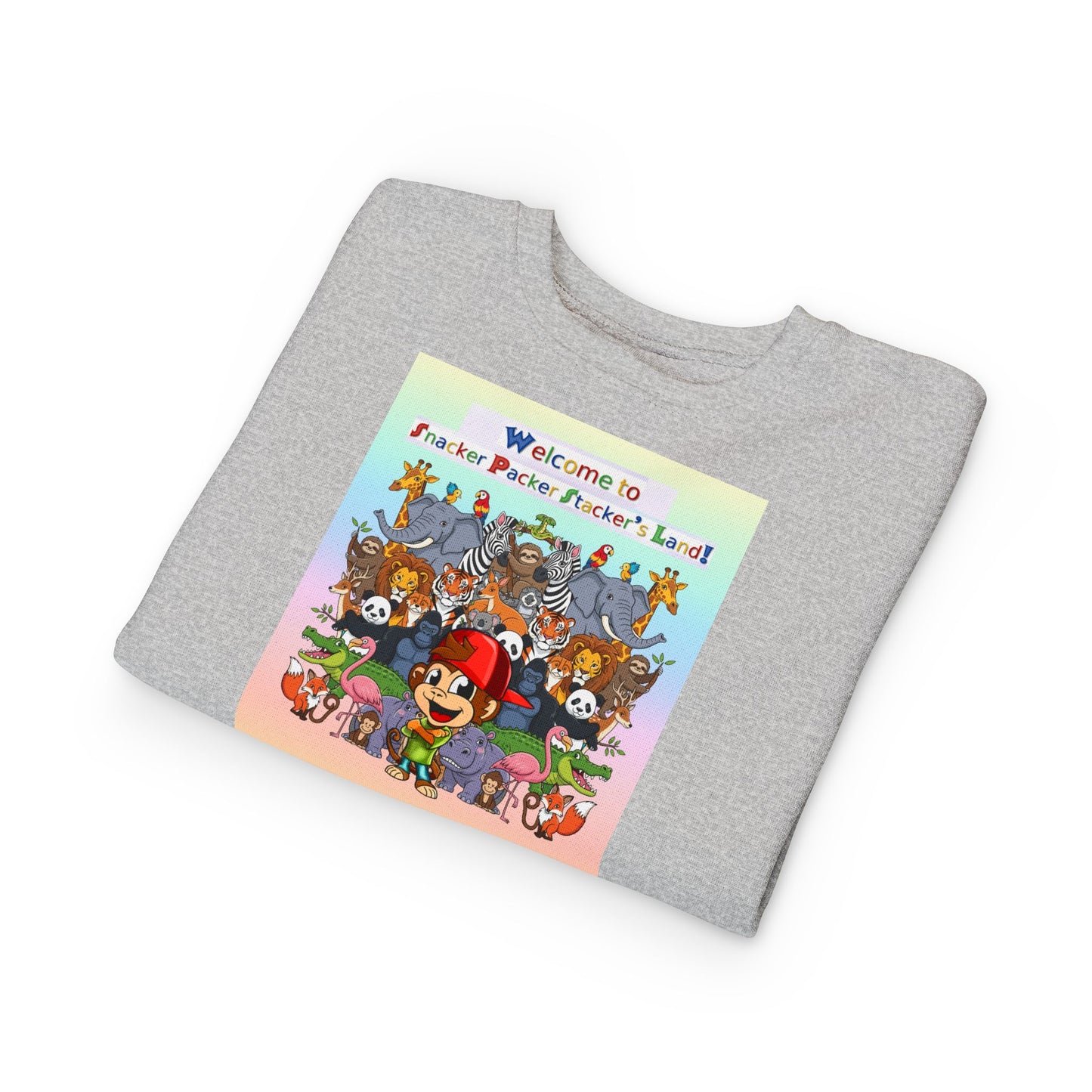 Toddler's welcome to Packer Puckers Land Toddler Sweatshirt