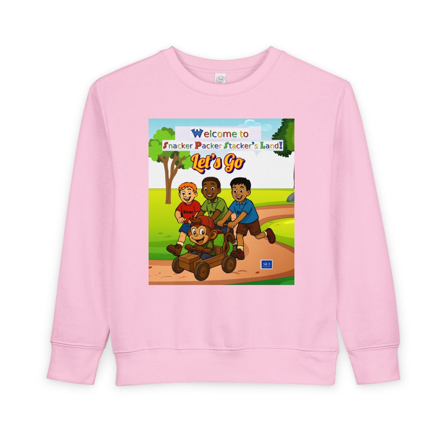 Toddler Sweatshirt - Welcome to Fun Adventures! Let's Go!