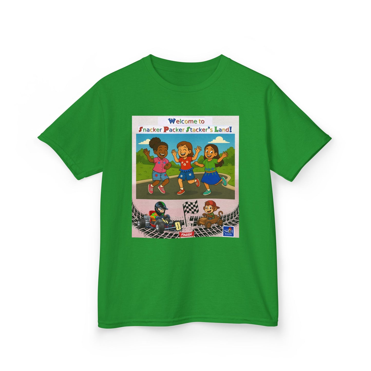 Kids Graphic Tee - Welcome to Snacker Packer's Land