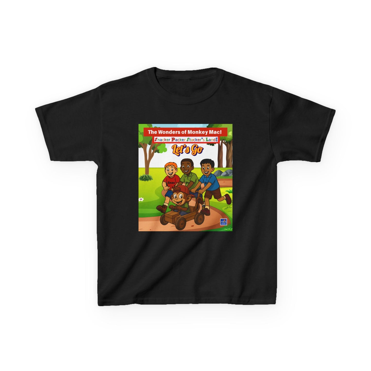 Kids Softstyle Tee - Welcome to Playtime Paradise Design
