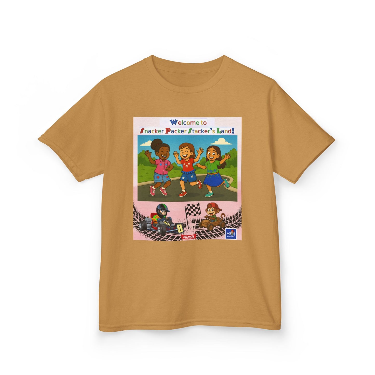 Kids Graphic Tee - Welcome to Snacker Packer's Land