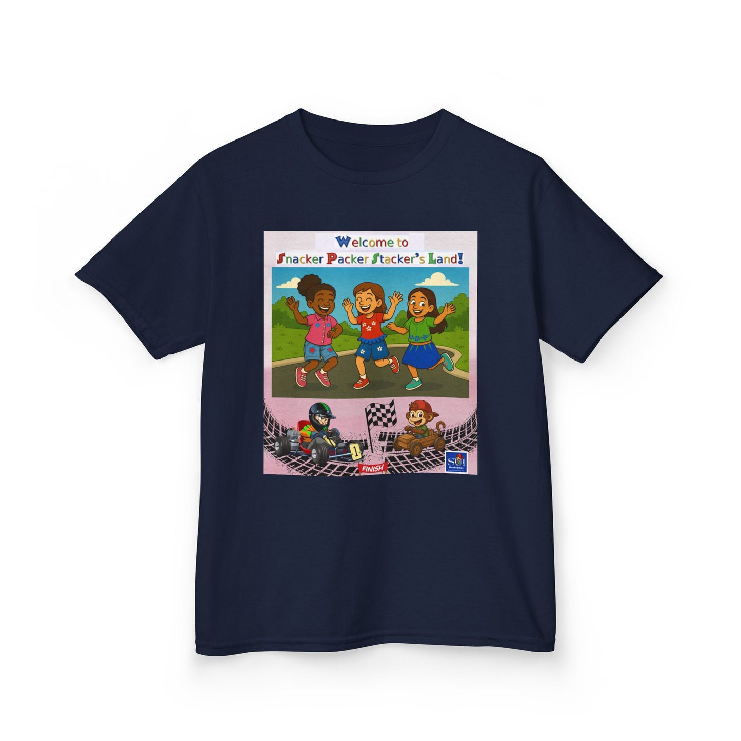 Kids Graphic Tee - Welcome to Snacker Packer's Land