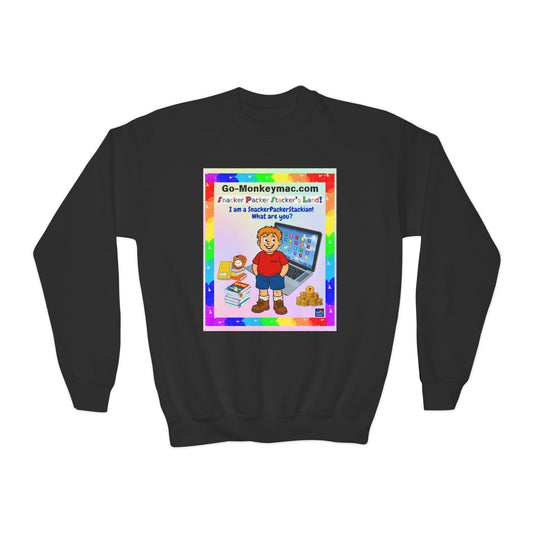 Youth Crewneck Sweatshirt - Inspirational Design for Kids