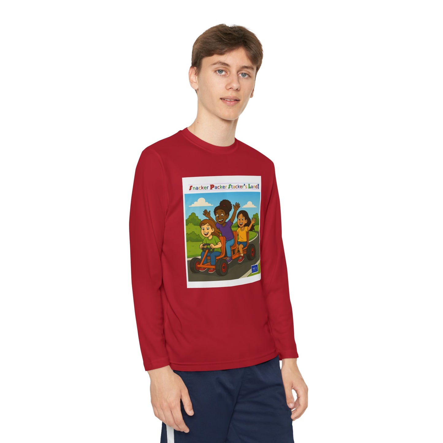 Youth Long Sleeve Tee - Fun Adventures Design