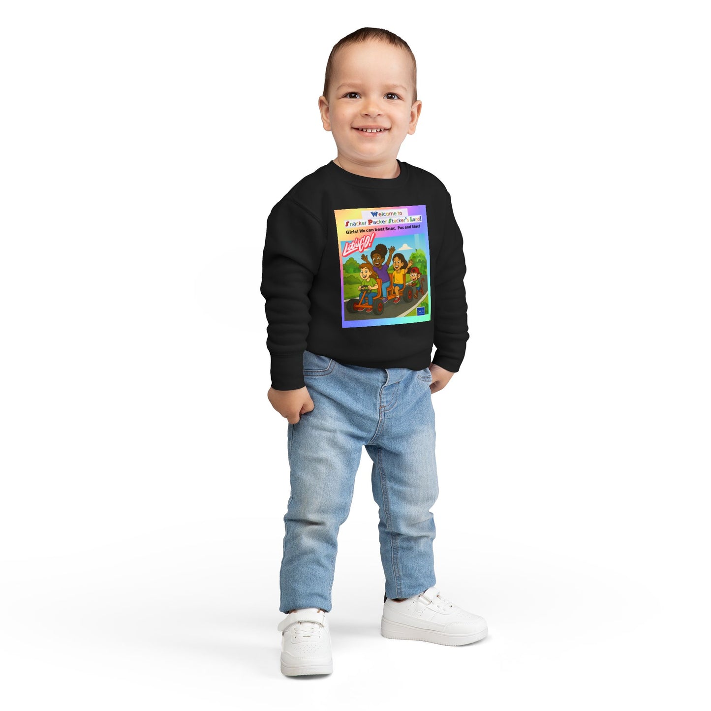 Toddler welcome to Sacker Packer's Land Toddler Sweatshirt - Fun & Playful Kids Apparel