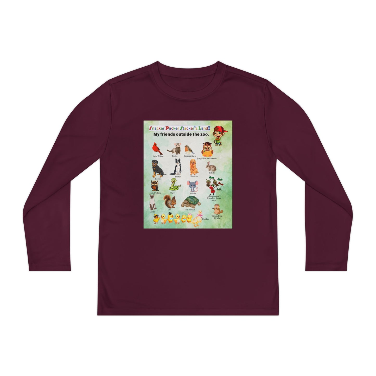 Youth Nature-Inspired Youth Long Sleeve Tee