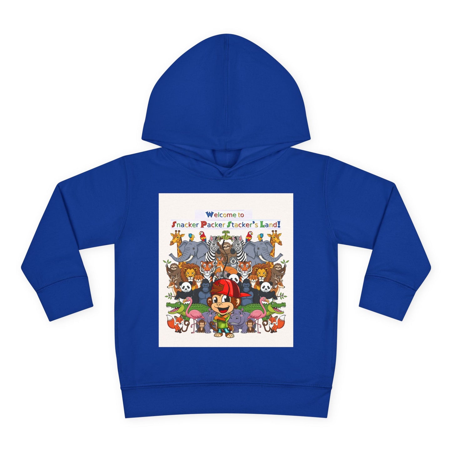 Welcome to Funland Toddler Hoodie, Kids Pullover, Fleece Kids Hoodie, Birthday Gift, Cute Cartoon Sweater