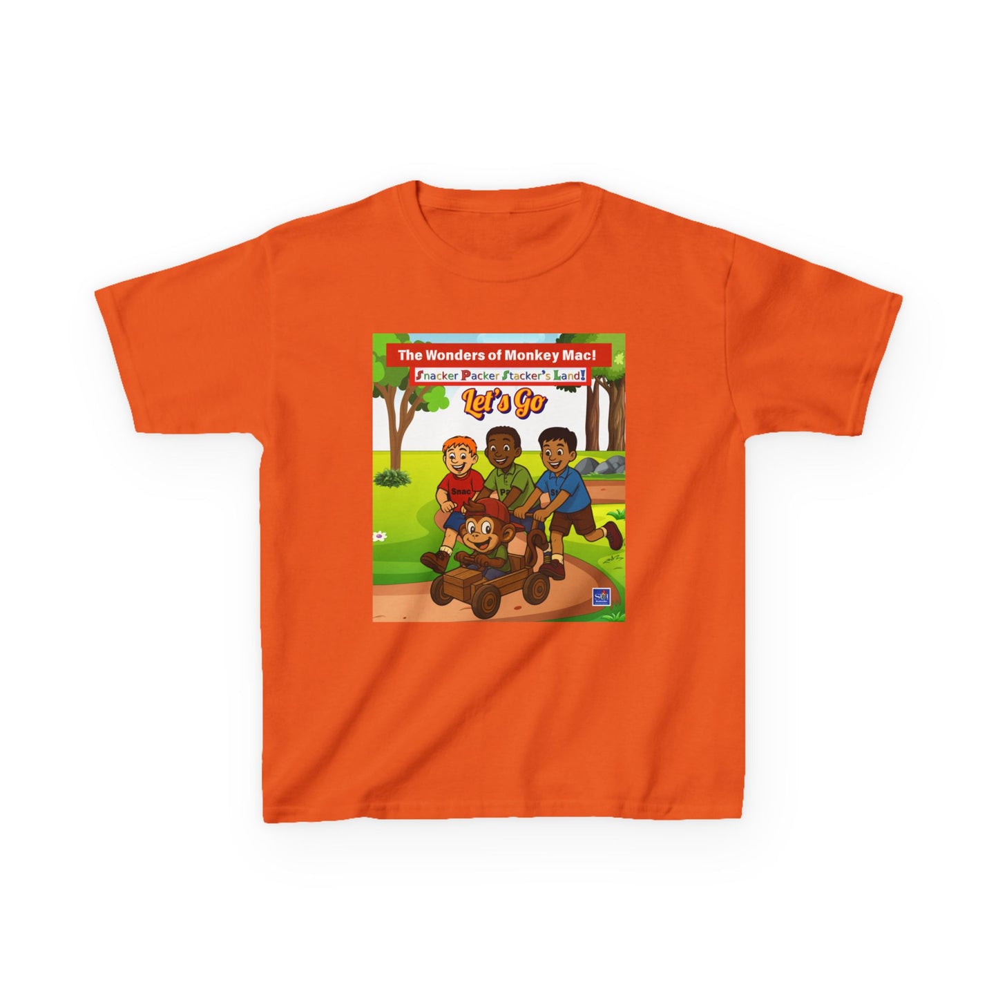 Kids Softstyle Tee - Welcome to Playtime Paradise Design