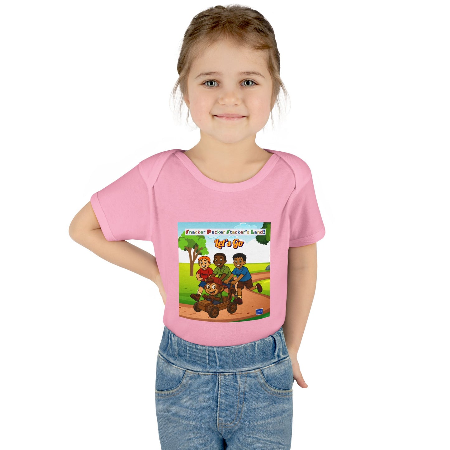 Cute Cartoon Adventure Infant Bodysuit – Perfect for Playtime