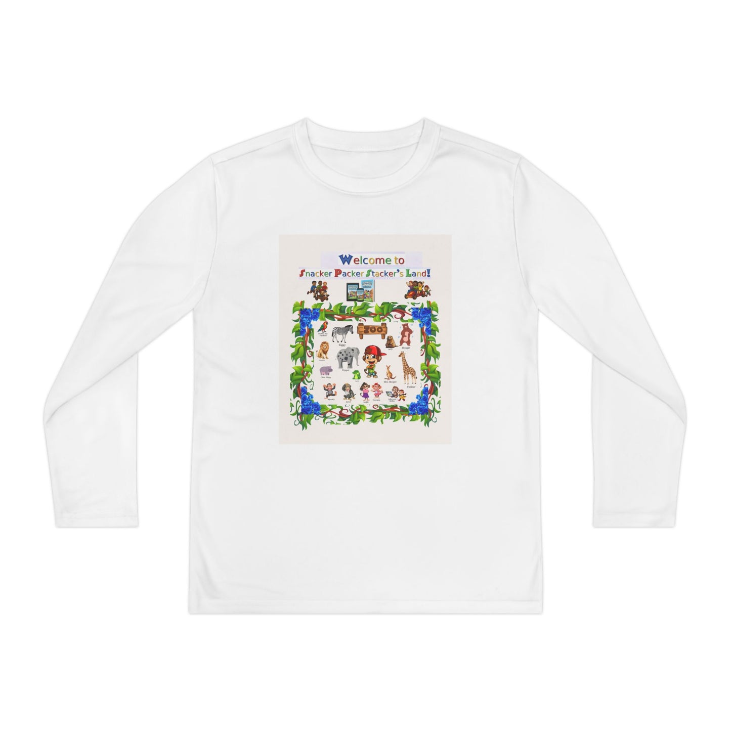 Youth Long Sleeve Tee - Welcome to the Petting Zoo Design