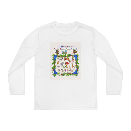 Youth Long Sleeve Tee - Welcome to the Petting Zoo Design