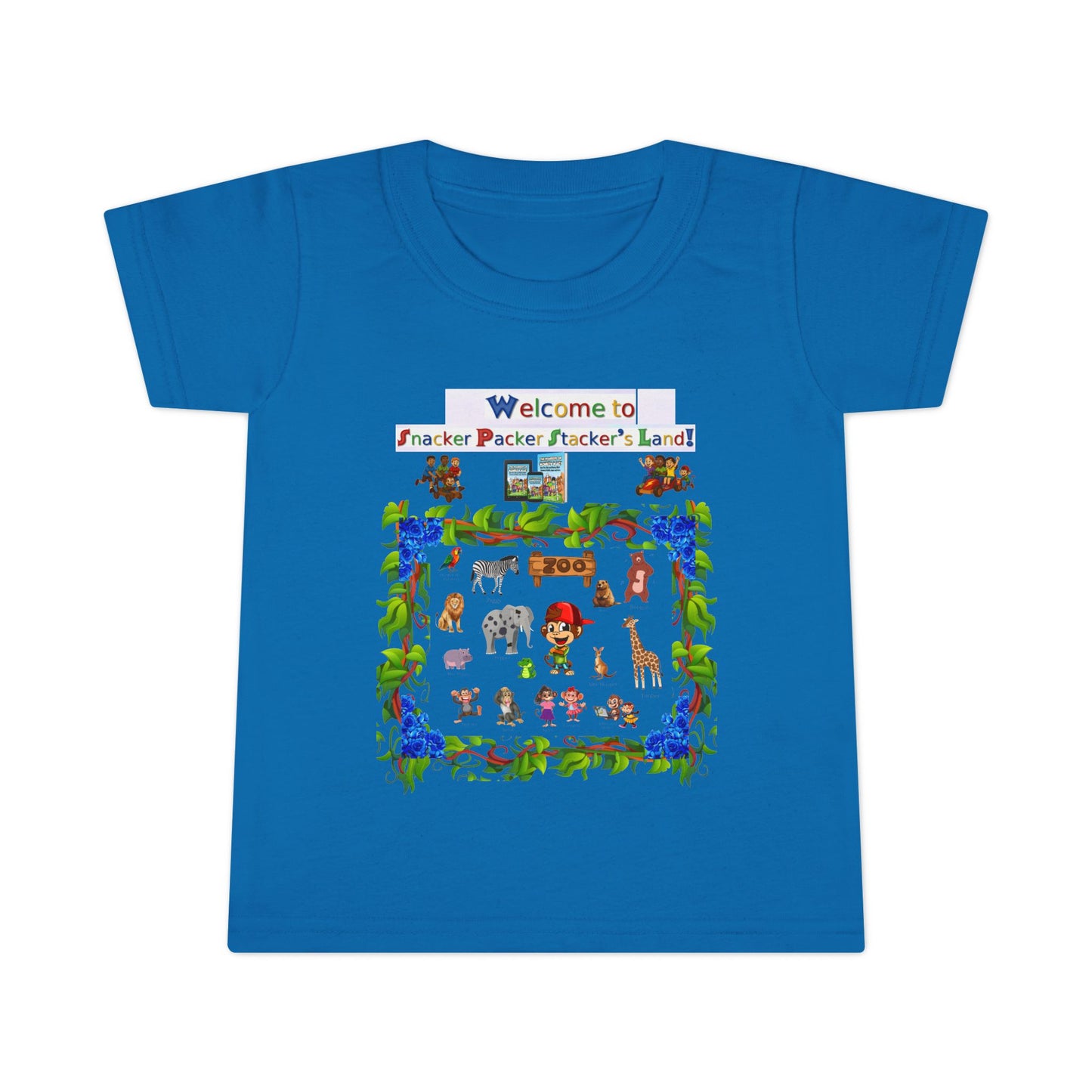 Welcome to Snicker Packer Stucker's Land Toddler T-Shirt