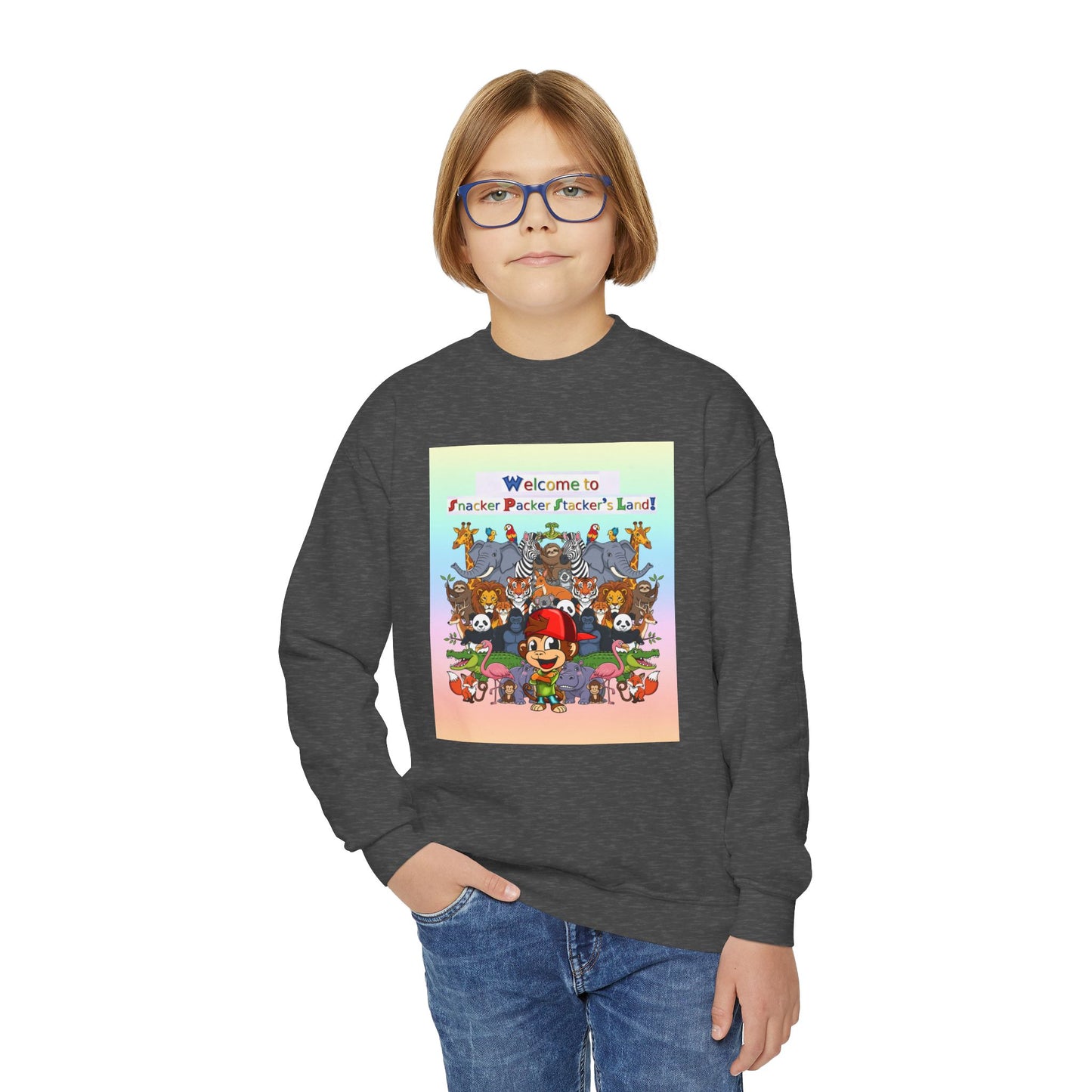 Youth, welcome to the Party Youth Crewneck Sweatshirt