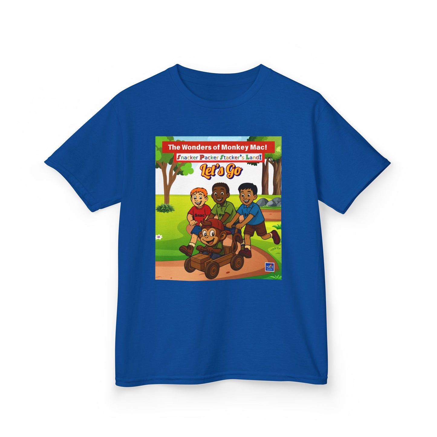Kids Softstyle Tee - Welcome to Playtime Paradise Design