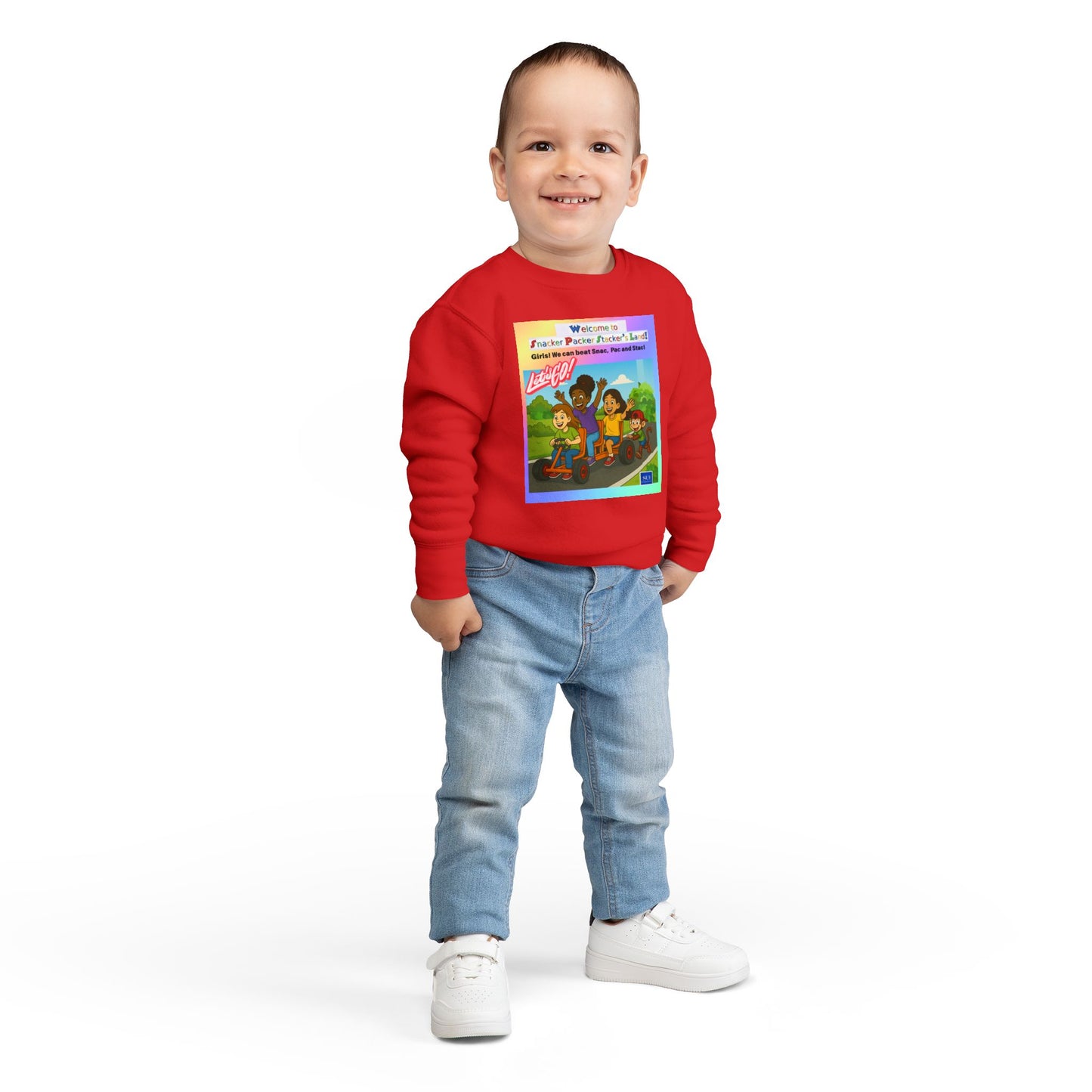 Toddler welcome to Sacker Packer's Land Toddler Sweatshirt - Fun & Playful Kids Apparel