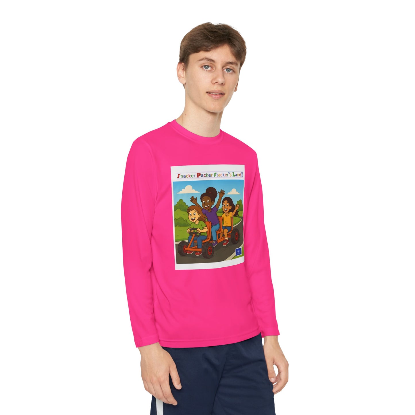 Youth Long Sleeve Tee - Fun Adventures Design