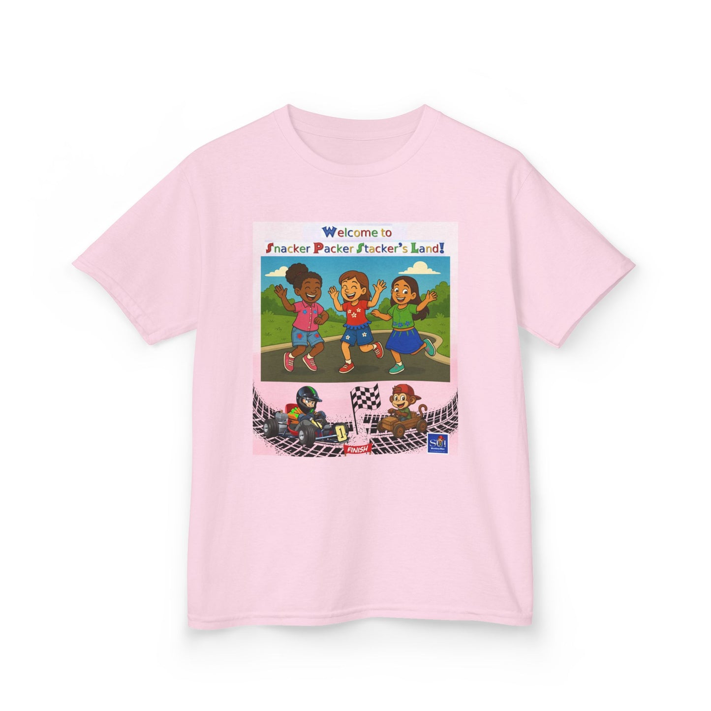 Kids Graphic Tee - Welcome to Snacker Packer's Land