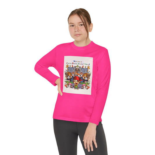 Youth Long Sleeve - Learn about so many animals in Snacker Packer Stacker's Land.