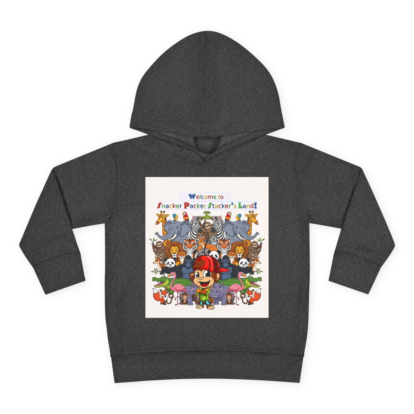 Welcome to Funland Toddler Hoodie, Kids Pullover, Fleece Kids Hoodie, Birthday Gift, Cute Cartoon Sweater