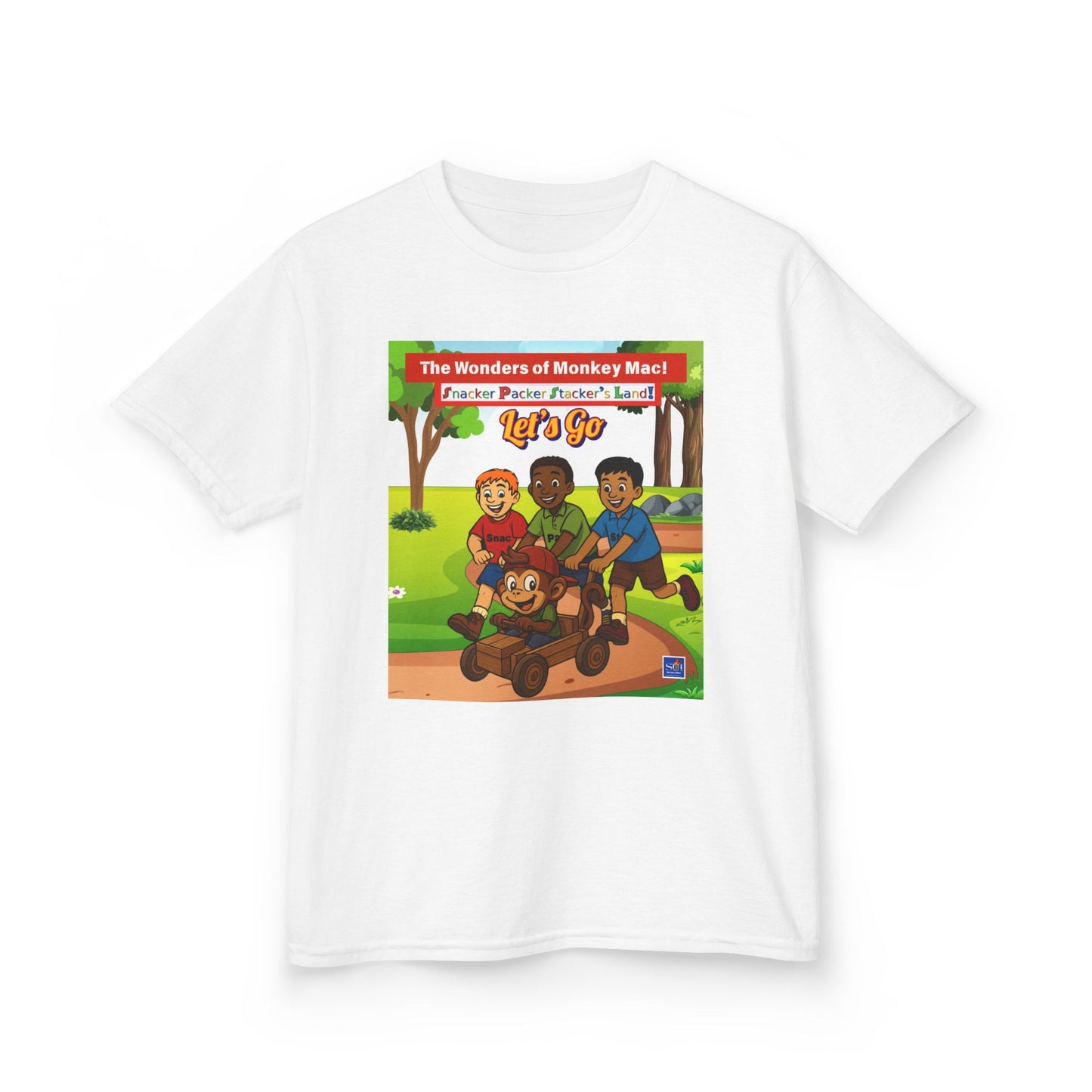 Kids Softstyle Tee - Welcome to Playtime Paradise Design