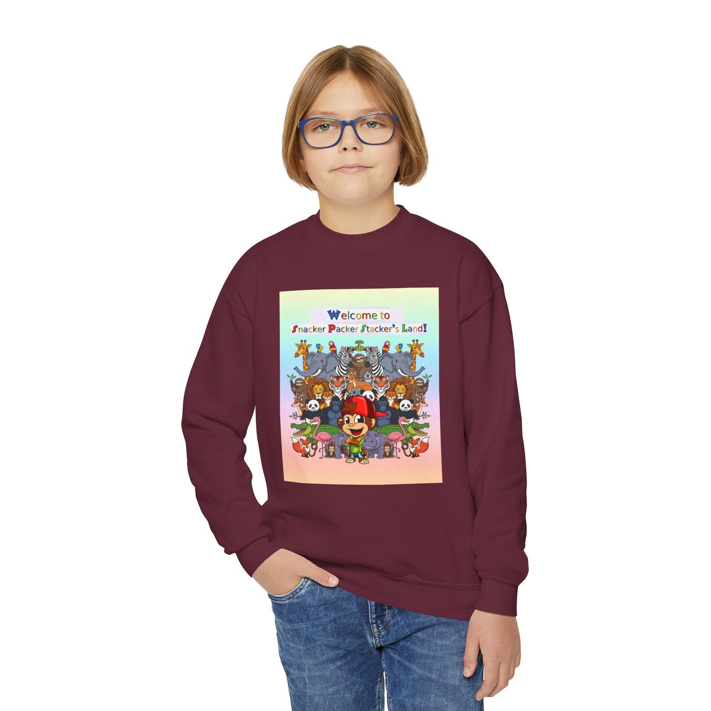 Youth, welcome to the Party Youth Crewneck Sweatshirt