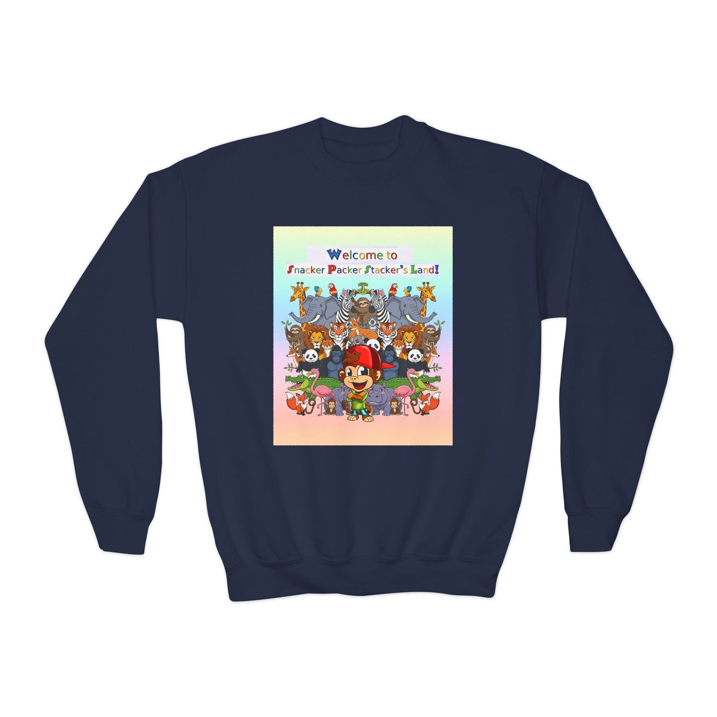 Youth, welcome to the Party Youth Crewneck Sweatshirt