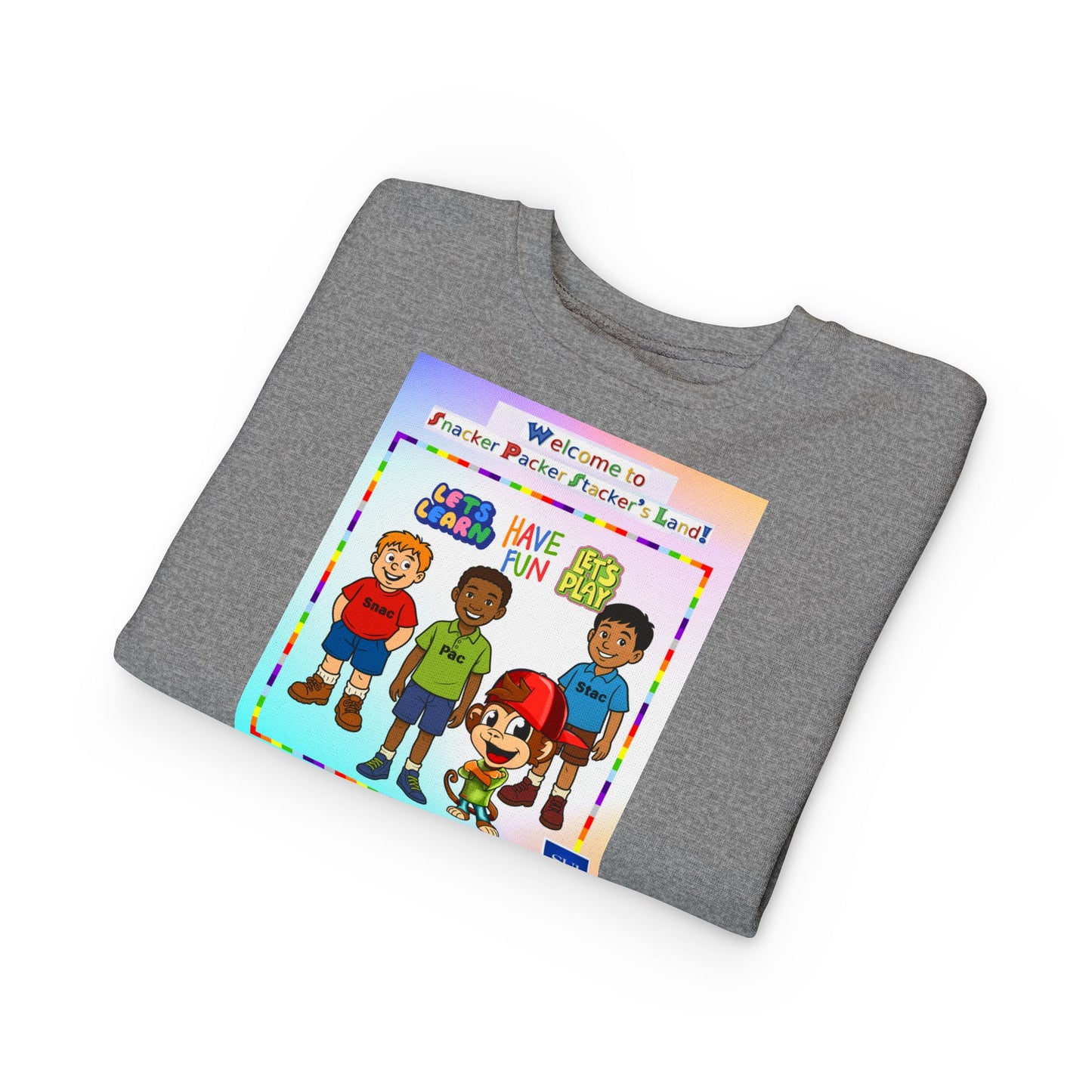 Toddler Sweatshirt - Welcome to Colorful Fun Day Design