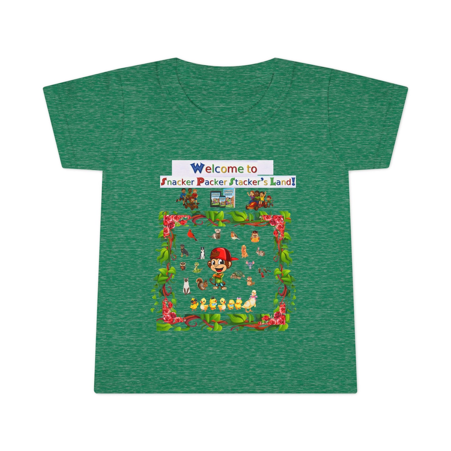 Welcome to Snacker Packer Stucker's Land Toddler T-Shirt