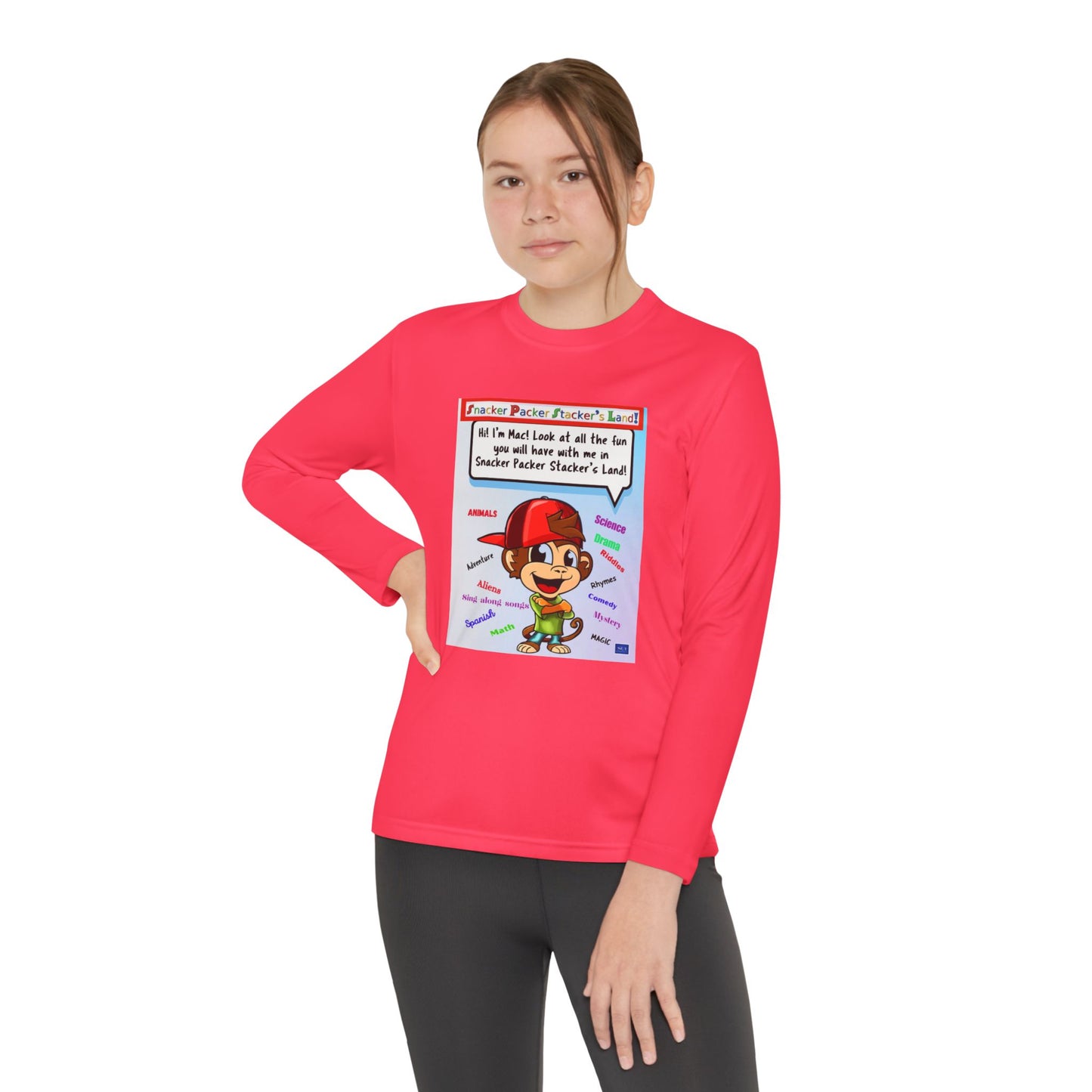 Youth Long Sleeve Funny Teacher Tee