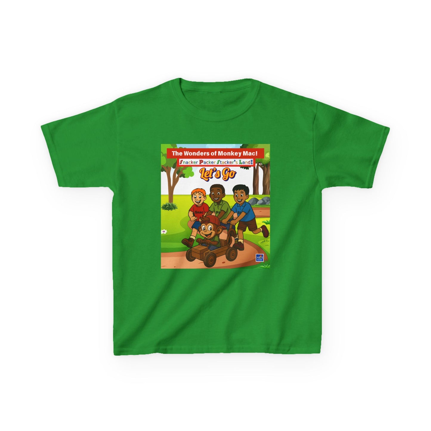 Kids Softstyle Tee - Welcome to Playtime Paradise Design