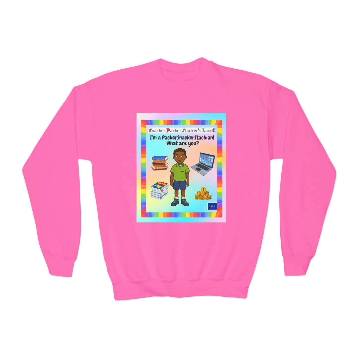 Youth Crewneck Sweatshirt - Perfect for Future Leaders!