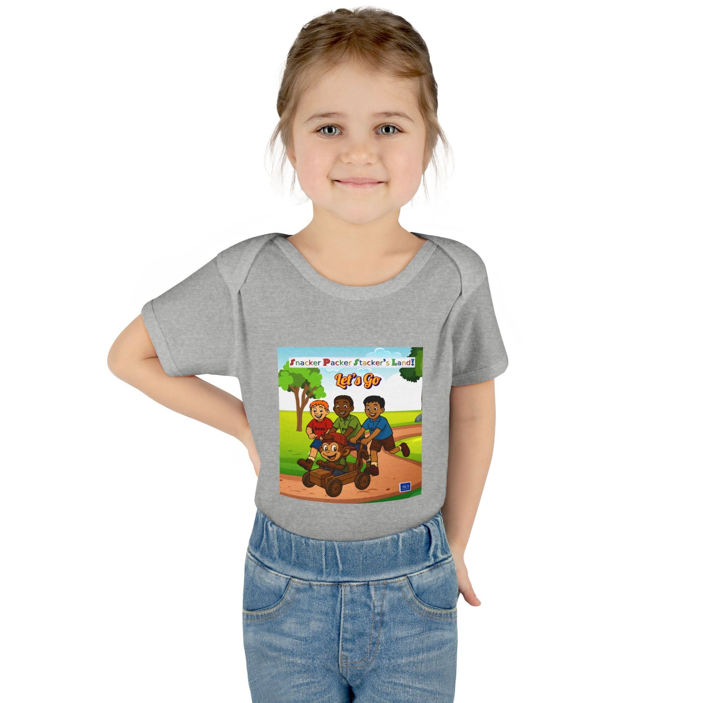 Cute Cartoon Adventure Infant Bodysuit – Perfect for Playtime