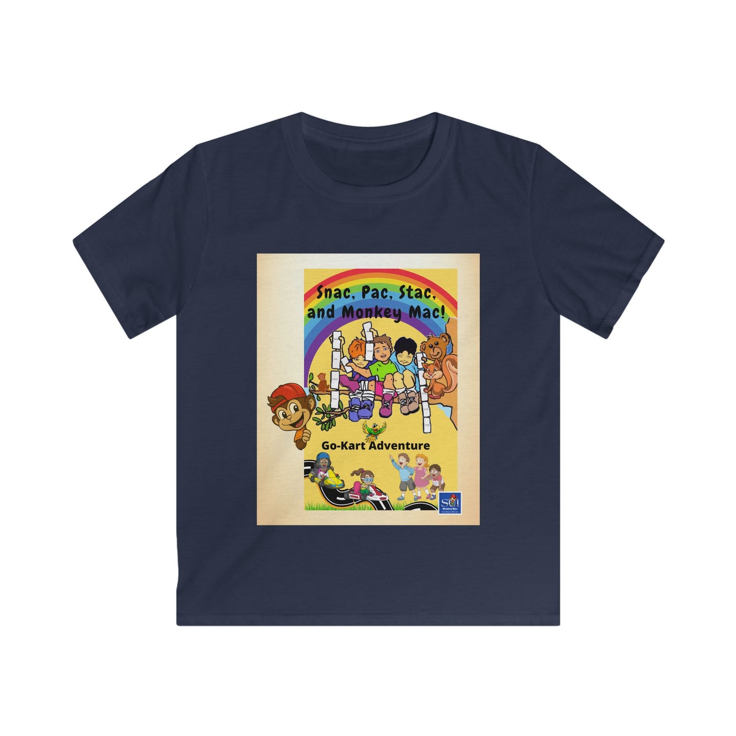 Kids Retro Cartoon T-Shirt - Fun Adventure Design